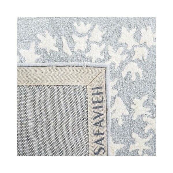 Safavieh Bella Hand Tufted Runner Rug, Light Blue and Ivory - 2 ft.-3 in. x 7 ft. - BEL131A-27