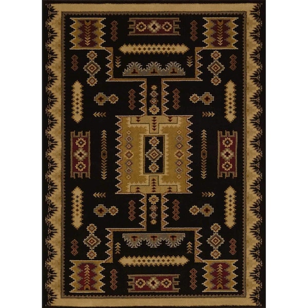 United Weavers 1 ft. 11 in. x 7 ft. 4 in. Affinity Coltan Runner RugBlack - 750 01870 28