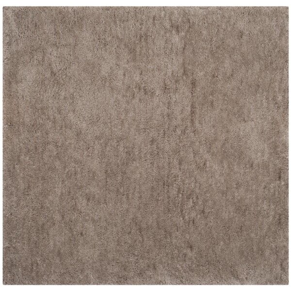 Safavieh 6 X 6 Ft. Sheep Shag Hand Woven Square Area Rug, Silver - SSG120A-6SQ