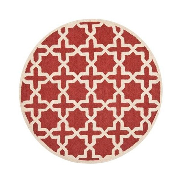 Safavieh Cambridge Hand Tufted Accent RugRust & Ivory 2 ft.6 in. x 4 ft. - CAM125L-24