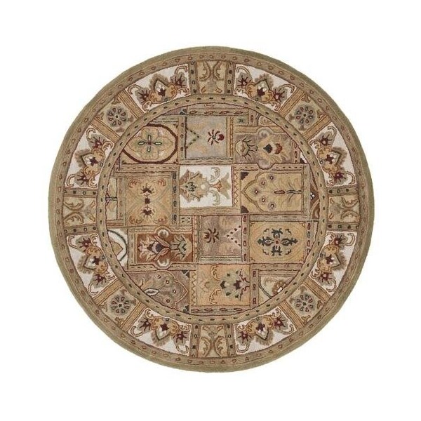 Safavieh 2 Ft. - 3 In. x 8 Ft. Runner- Traditional Classic Sage And Multi Hand Tufted Rug - CL305A-28