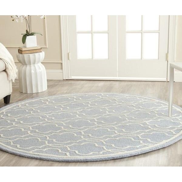 Safavieh Cambridge Hand Tufted Runner Rugs, Light Blue and Ivory - 2 ft.-6 in. x 8 ft. - CAM131A-28