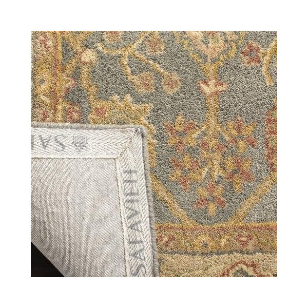 Safavieh 3 x 5 ft. Accent Traditional Antiquity- Blue and Ivory Hand Tufted Rug - AT314A-3