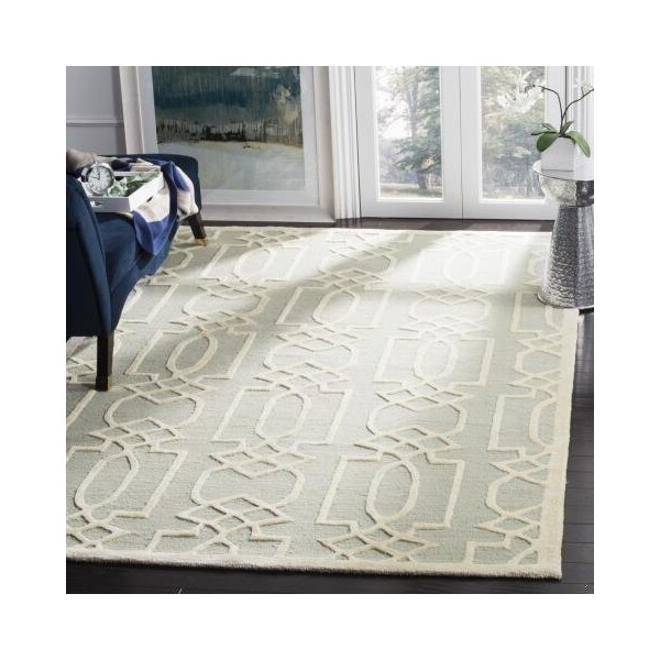Safavieh Bella Hand Tufted Rectangle Rug, Grey and Ivory - 4 x 6 ft. - BEL138B-4
