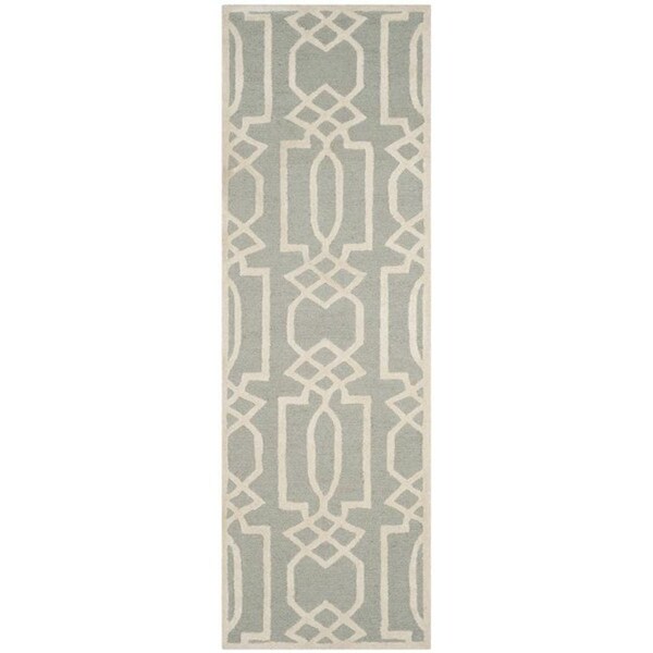 Safavieh Bella Hand Tufted Rectangle Rug, Grey and Ivory - 4 x 6 ft. - BEL138B-4
