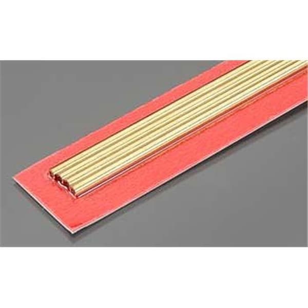 K&S Engineering K&S Engineering K-S9821 3 x 0.45 mm Round Brass Tube - K+S9821
