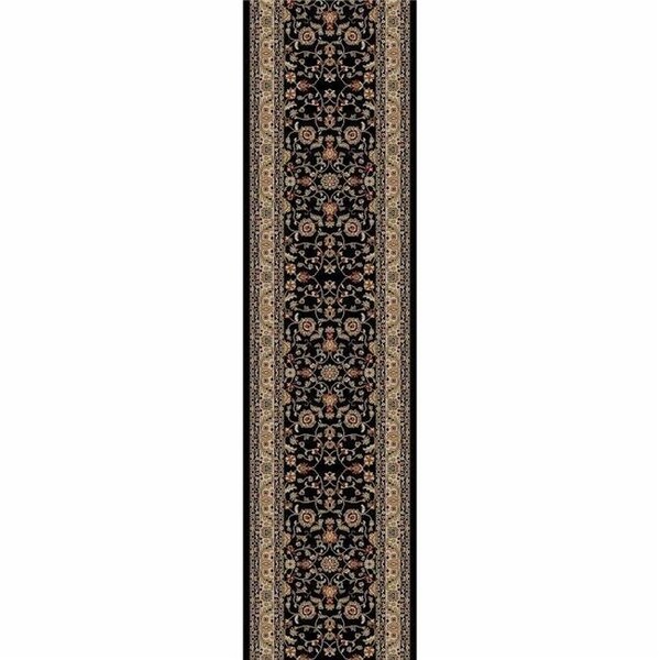 Concord Global Trading Concord Global 49333 2 ft. 7 in. x 4 ft. Jewel Marash - Black - 49333