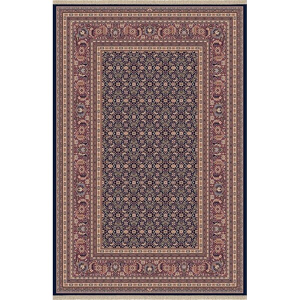 Dynamic Rugs Brilliant 2 ft. 9 in. x 11 ft. 6 in. 72240-520 Rug - Navy - BR21272240520