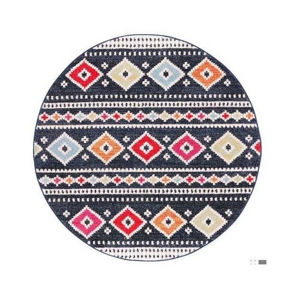 Safavieh Rectangular Adirondack Contemporary Area Rug, Black & Ivory - 3 x 5 ft. - ADR277Z-3