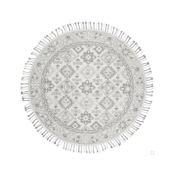 Safavieh Aspen Hand Tufted Large Rectangle RugLight Grey & Grey 8 x 10 ft. - APN120A-8