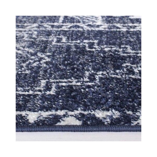 Safavieh Adirondack Bohemian Rectangle Machine-Made RugsNavy & Silver 3 x 5 ft. - ADR206N-3