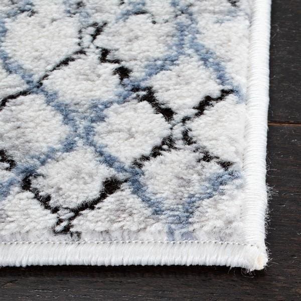Safavieh 9 x 12 ft. Amelia 700 Contemporary Rectangle Power Loomed Rug Gray & Light Blue - ALA761G-9