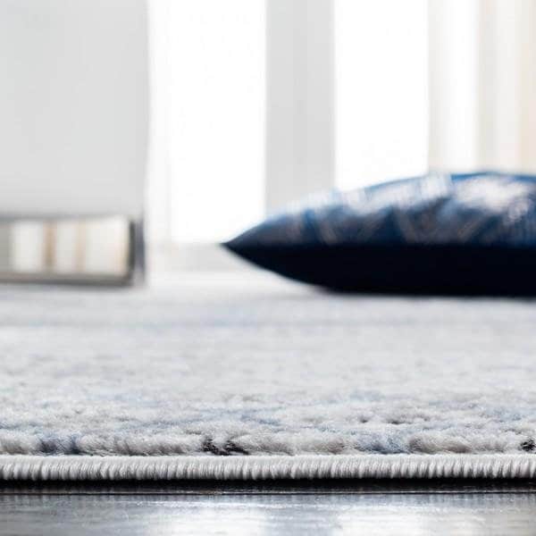 Safavieh 9 x 12 ft. Amelia 700 Contemporary Rectangle Power Loomed Rug Gray & Light Blue - ALA761G-9