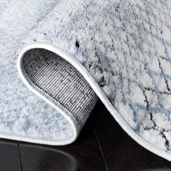 Safavieh 9 x 12 ft. Amelia 700 Contemporary Rectangle Power Loomed Rug Gray & Light Blue - ALA761G-9