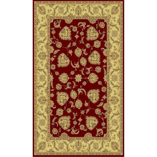 Dynamic Rugs Legacy 7.10 x 10.10 58020-330 Rug - Red - LE91258020330