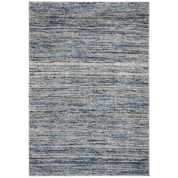 Safavieh 2 ft. 3 in. x 8 ft. Galaxy Rectangle Power-Loomed RugBlue & Gray - GAL113M-28