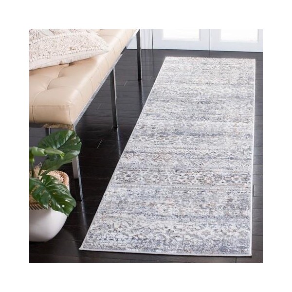 Safavieh 9 x 12 ft. Amelia Rectangle Area RugGrey & Gold - ALA484H-9