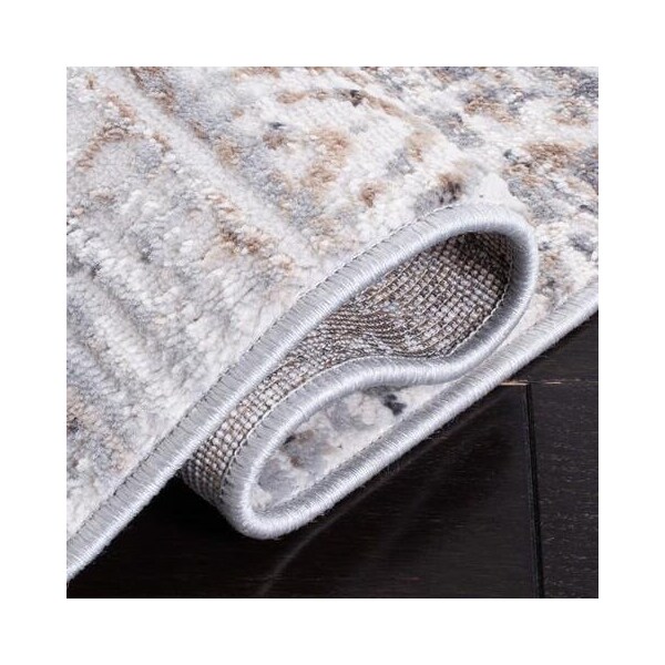 Safavieh 9 x 12 ft. Amelia Rectangle Area RugGrey & Gold - ALA484H-9