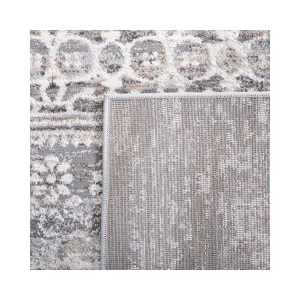 Safavieh 9 x 12 ft. Amelia Rectangle Area RugGrey & Gold - ALA484H-9