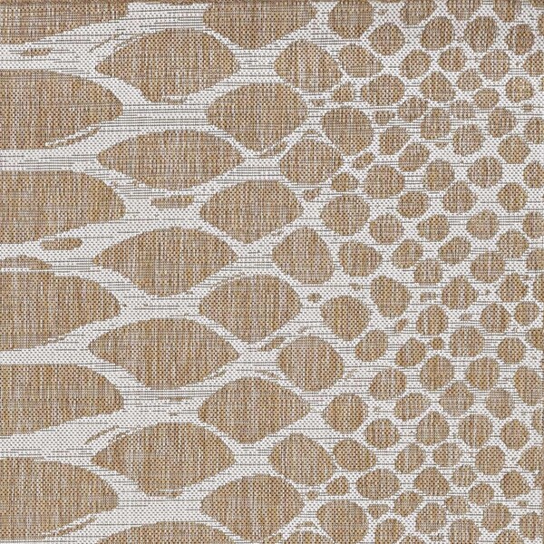 Homeroots 47 x 31 in. Natural Polypropylene Rug - 375247