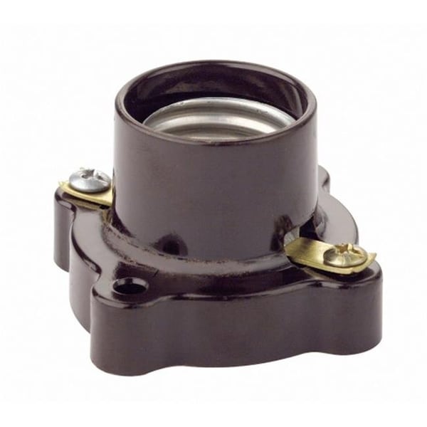 Leviton Leviton 000-09063-000 Black Lamp Holder Candle Socket - 000-09063-000