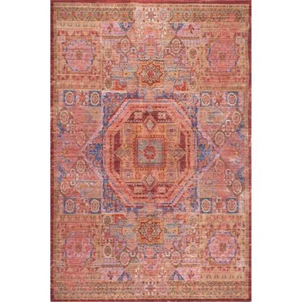 Safavieh Valencia Power Loomed Rectangle Rug- Multi- 9 X 12 Ft. - VAL216K-9