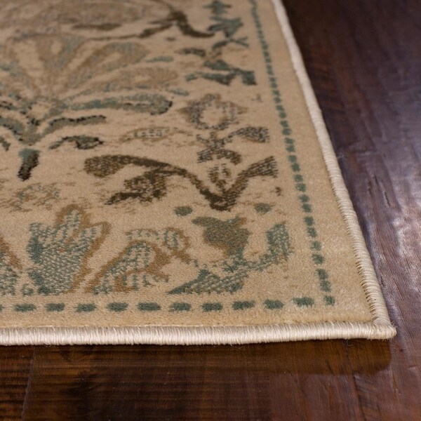 Homeroots HomeRoots 353497 2 ft. 2 in. x 7 ft. 11 in. Runner Polypropylene Ivory Area Rug - 353497