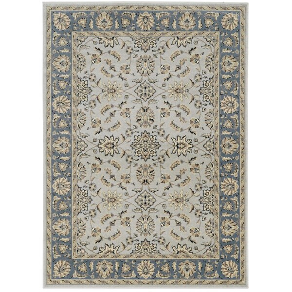 Auric 1592-1500-SOFTMINT 3 ft.3 x 4 ft.11 Alba Rug - Green - AU3179898