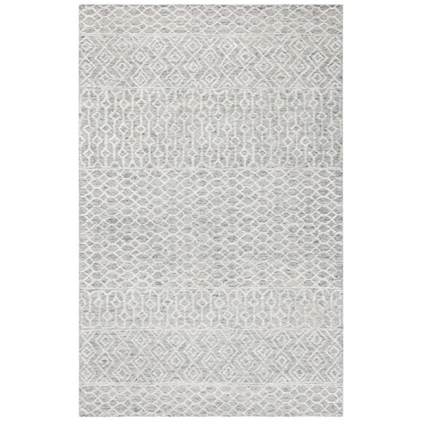Safavieh 6 x 6 ft. Glamour Bohemian Square Hand Tufted Rug - Green & Ivory - GLM305Y-6SQ