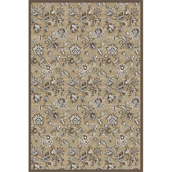 Radici Usa Inc Radici 3475-0011-BEIGE Pisa Rectangular Beige Traditional Turkey Area Rug; 5 ft. 3 in. W x 7 ft. 3 in. H - 3475/0011/BEIGE
