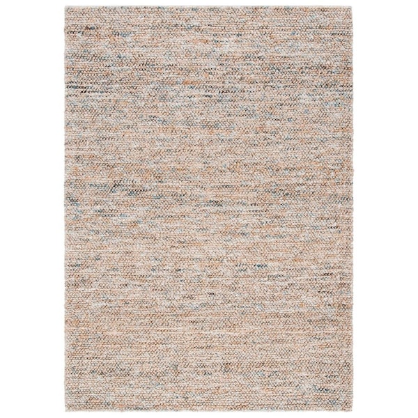 Safavieh 3 x 5 ft. Bohemian Hand Woven Rectangle Area Rug Natural & Blue - BOH901M-3
