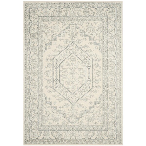 Safavieh 12 x 18 ft. Adirondack Power Loomed Oversized Rug Ivory & Slate - ADR108S-1218