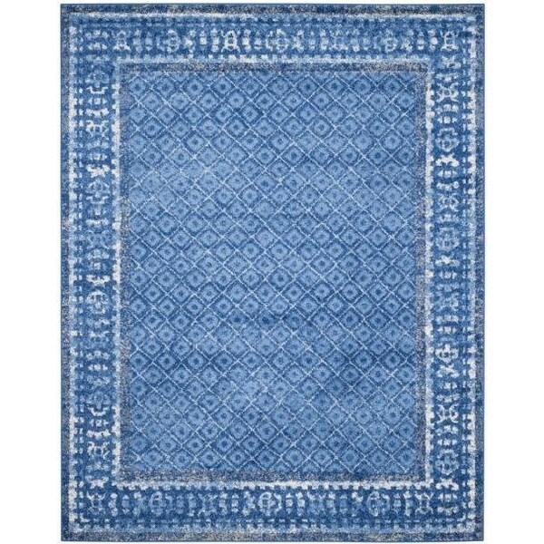 Safavieh Adirondack Power Loomed Rectangle Rug- Light Blue - Dark Blue- 2 Ft. 6 In. X 8 Ft. - ADR110F-28