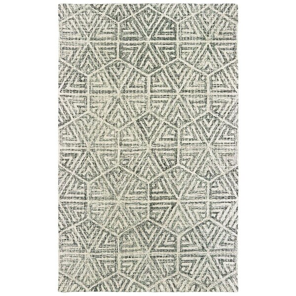 Oriental Weavers 5 x 8 ft. Tallavera Rectangle Rug Grey - T55605152244ST