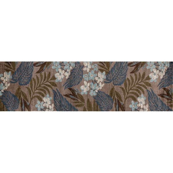 Art Carpet 2 X 8 Ft. Palm Coast Collection Tranquil Woven Area Rug, Beige - 841864131180