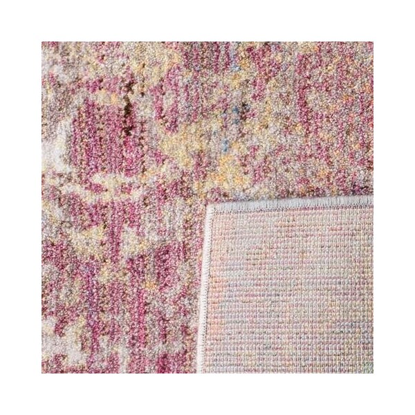 Safavieh 4 x 6 ft. Bristol Rectangle Power Loomed Rug Pink & Multicolor - BTL485U-4