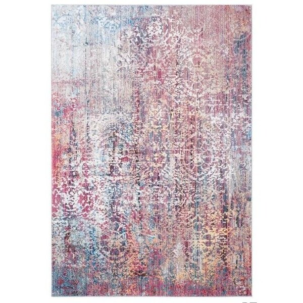 Safavieh 4 x 6 ft. Bristol Rectangle Power Loomed Rug Pink & Multicolor - BTL485U-4