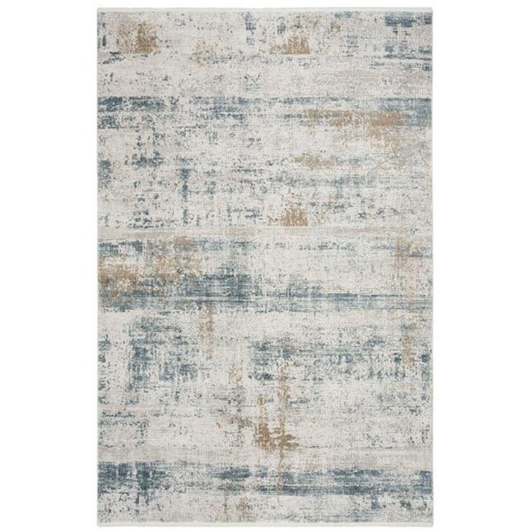 Safavieh 8 x 10 ft. Contemporary Eclipse 200 Power Loom Area RugBeige & Light Grey - ECL229B-8