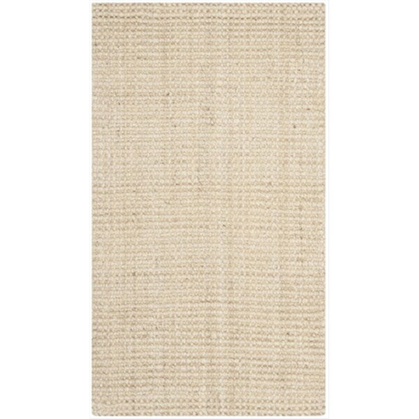Safavieh 2 ft. 3 in. x 11 ft. Runner Casual Ivory Natural Fiber Rug - NF730A-211