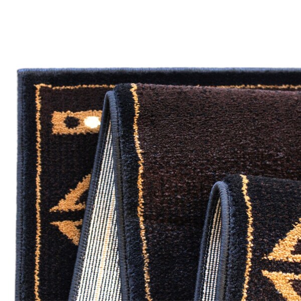 Flash Furniture Brown 2' x 7' Southwestern Arrow Motif Area Rug - KP-RGB9072-27-BN-GG