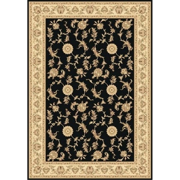 Dynamic Rugs Legacy 2 x 3.6 58017-090 Rug - Black - LE2458017090