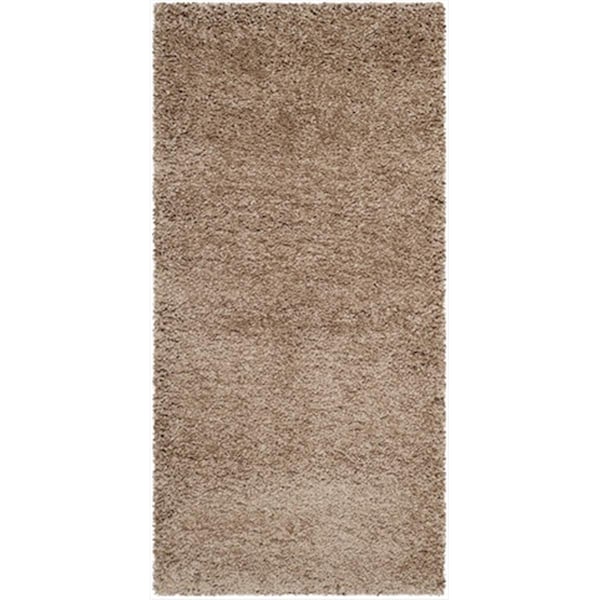 Safavieh 4 x 6 ft. Rectangle Dark Beige Milan Shag Rug - SG180-1414-4