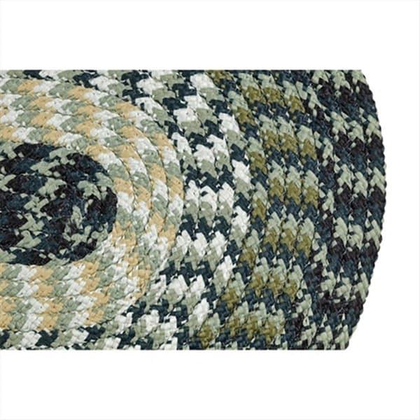 Better Trends Alpine Braided Rug- Hunter - 20 in. - BRAL2030HUN