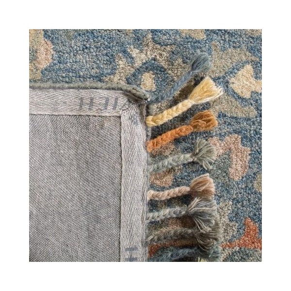 Safavieh Aspen Hand Tufted Runner RugBlue & Rust 2 ft. 3 in. x 7 ft. - APN123A-27
