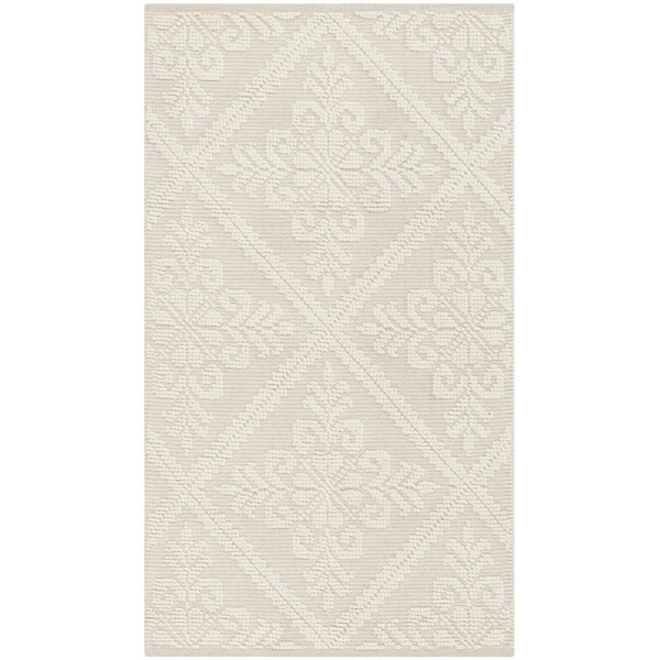 Safavieh Vermont Hand Woven Rectangle Rug, Ivory - 3 X 5 Ft. - VRM101A-3