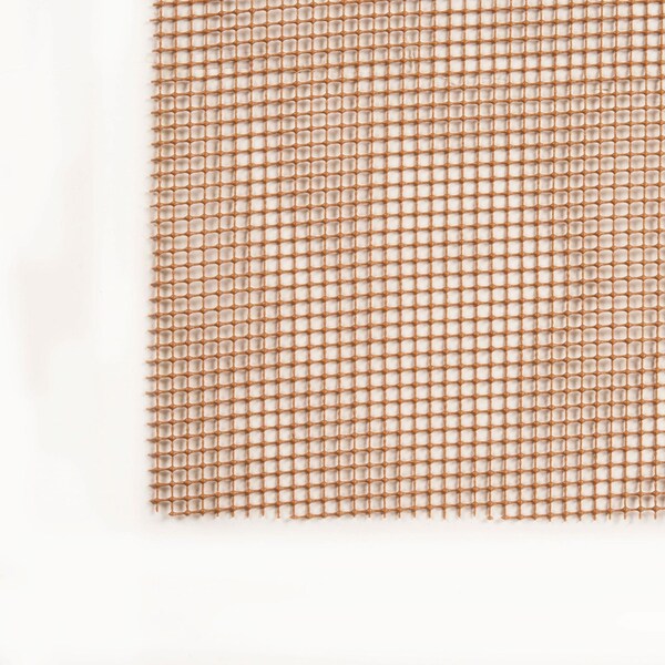 Homeroots 9 x 12 ft. Brown Non Slip Outdoor Rug Pad - 388130