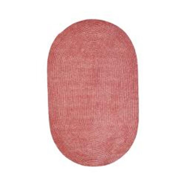 Work-Of-Art 22 x 40 in. Chenille Reversible Rug - Mauve - WO2635544
