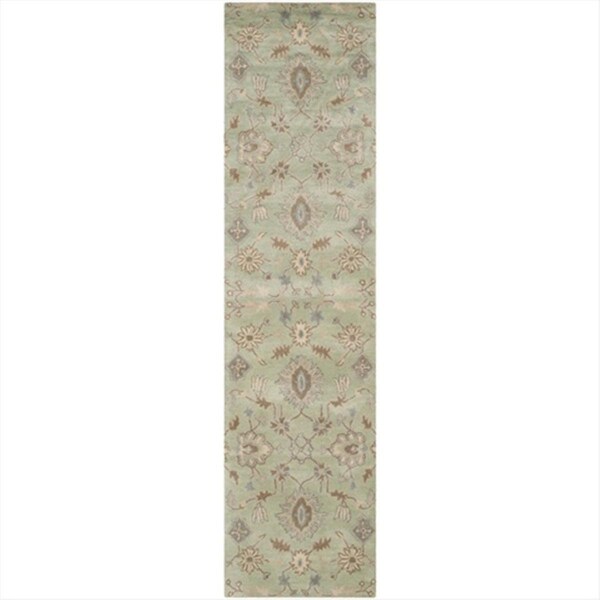 Safavieh 2 ft. 3 in. x 9 ft. Runner Contemporary Wyndham Light Green Hand Tufted Rug - WYD202A-29