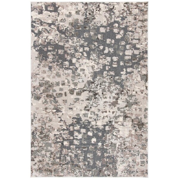 Safavieh Madison 400 Contemporary Rectangle Area Rug, Grey & Beige - 8 x 10 ft. - MAD425G-8