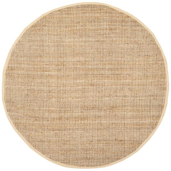 Safavieh Natural Fiber Hand Woven Round Rug- Natural- 3 x 3 ft. - NF747A-3R